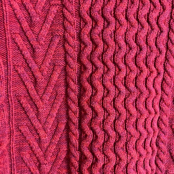 Red Knit Sweater - Picture 3 of 4